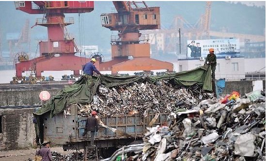 Shanghai seizes 6,000 tons of foreign waste