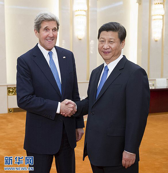 Chinese president meets US secretary of state