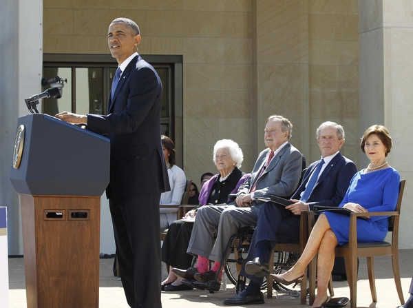 George W. Bush Library opens